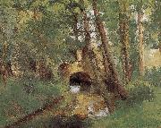 Camille Pissarro Metaponto bridge Schwarz France oil painting artist